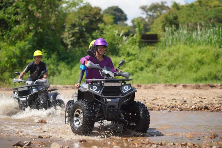 Chiang Mai ATV -Feeding-Waterfall-Tribe-Raft& Lunch Day Trip - Key Points