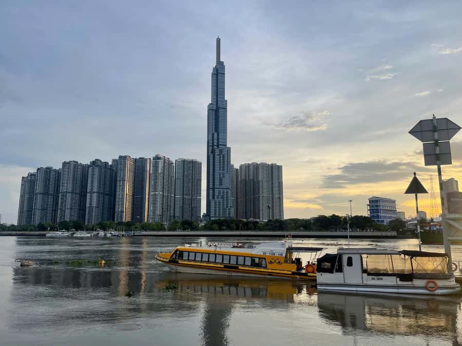 HCM Saigon Water Bus & Sightseeing Motorbike Experience - Crossing the Ba Son Bridge: Old Meets New