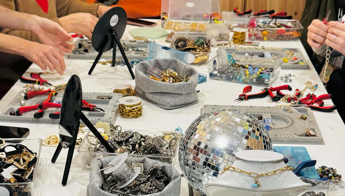 Paris: Jewelry Making Upcycling Workshop - What You’ll Make