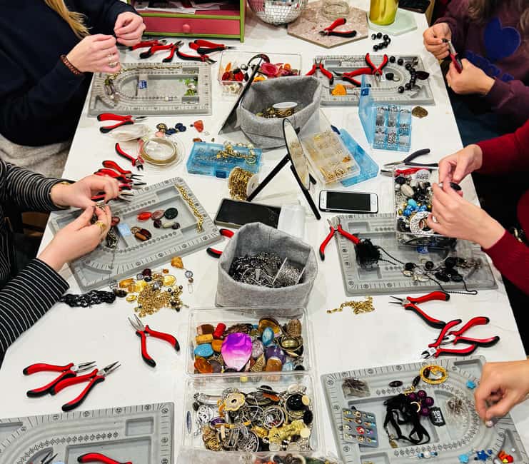 Paris: Jewelry Making Upcycling Workshop - FAQs