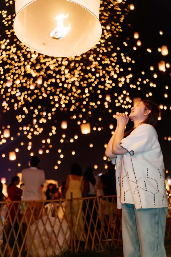 Chiang Mai CAD Yi Peng Khomloy Sky Lantern Festival Official - What to Expect from the Chiang Mai CAD Yi Peng Sky Lantern Tour