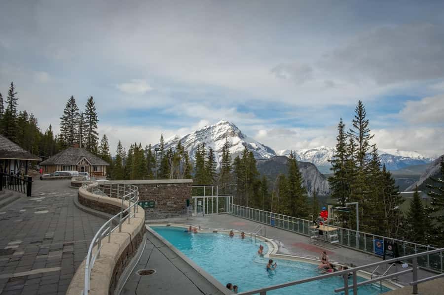 Calgary: Banff Gondola, Hot Spring, Bow Fall and Top 3 Lakes - Iconic Views at Surprise Corner and Bow Falls
