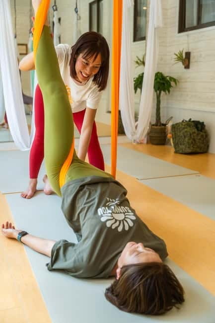 Kyoto: Private Aerial Yoga Class - The Experience in Action: Why It Works