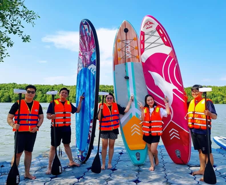 HCMC: Can Gio Mangrove Forest, Biosphere Museum & SUP Tour - Paddleboarding and Water Fun