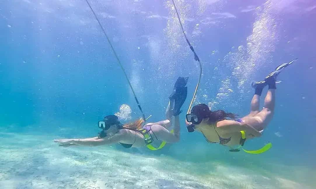 Punta Cana: Snorkeling, Parasailing, and Hookah Diving Tour - Key Points