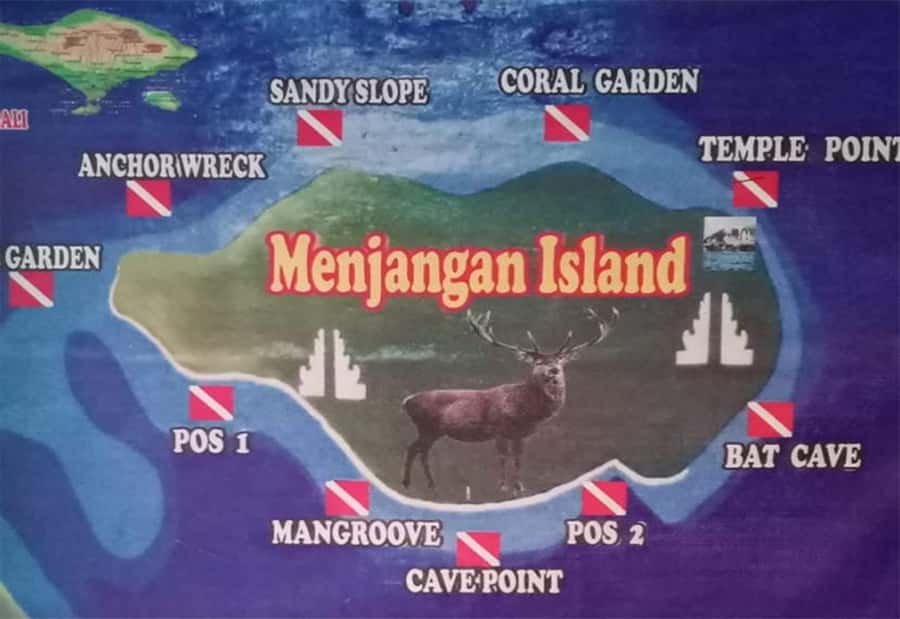 Menjangan Island: Scuba Diving Trip with Lunch - The Location and How You Get There