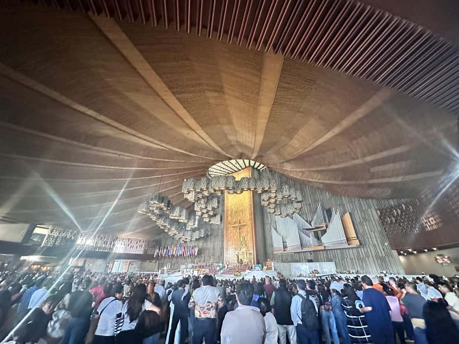 Full tour of the Basilica of Guadalupe from your hotel in Mexico City - Key Points