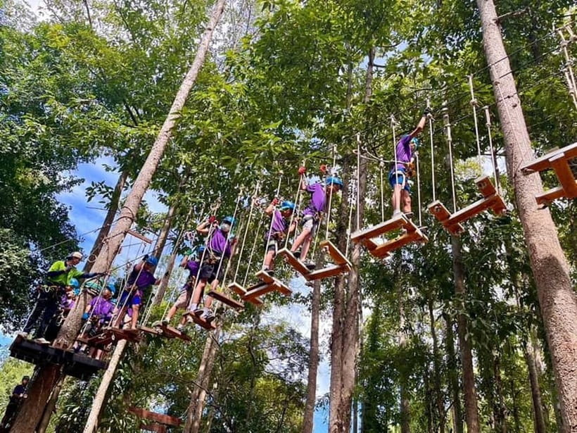 Hua Hin Tree Top Zipline Adventure and Canopy Rope Challenge - Practicalities and Tips for Enjoying the Experience