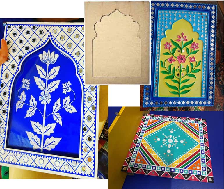 Mumbai: 3-hour Mirror art workshop with snacks - Authentic Cultural Connection