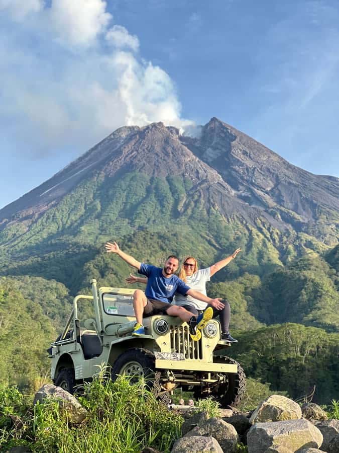 Yogyakarta: Mount Merapi Jeep Adventure and Cycling Tour - Cycling Through Villages and Local Life