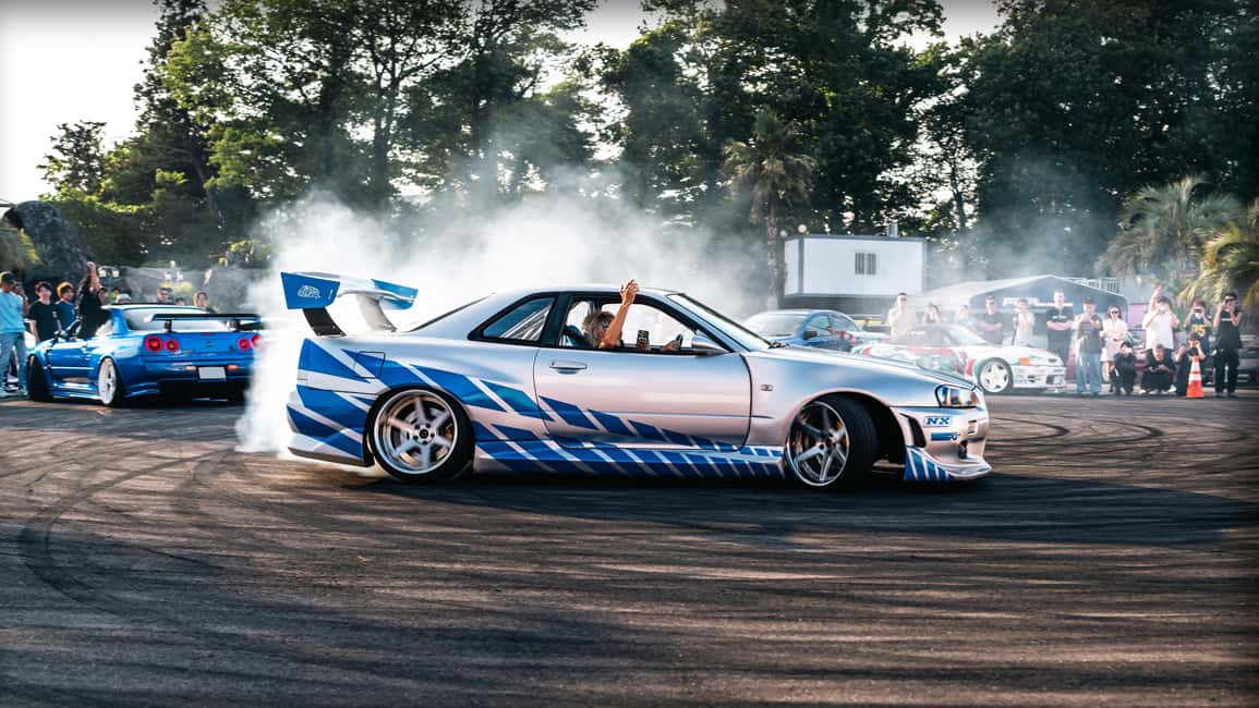 Tokyo : Kamikaze Street Drift Ride - The Cars and Drivers