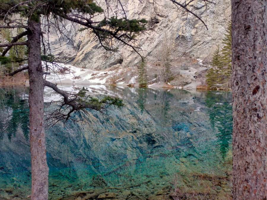 Grassi Lake and Grotto Canyon Hiking Calgary/Canmore/Banff - Starting Point and Logistics