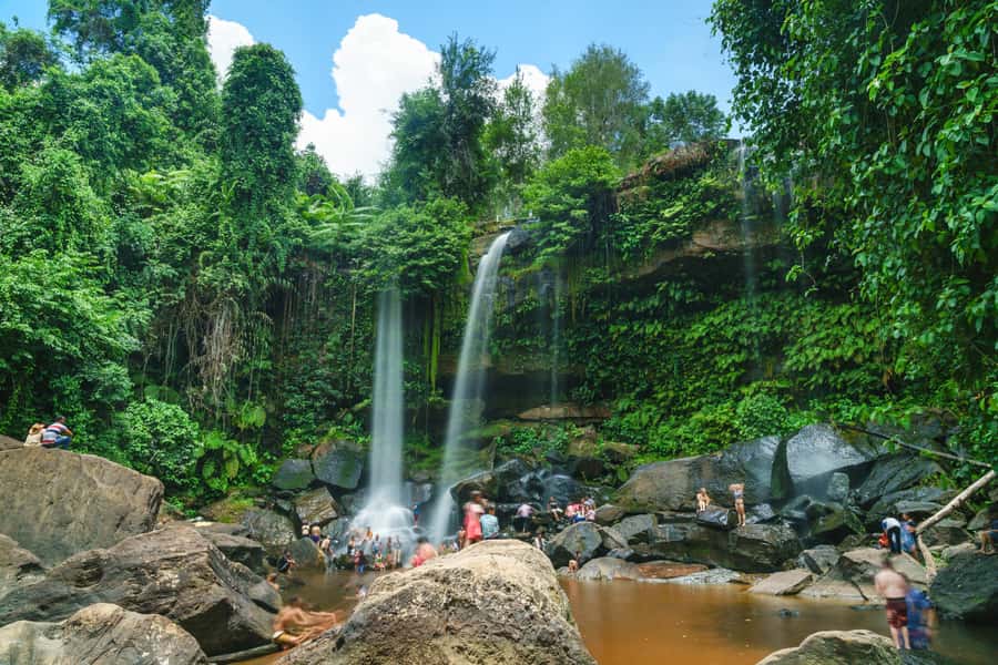 Siem Reap: Kulen National Park Waterfall Guided Tour - The Experience in Detail