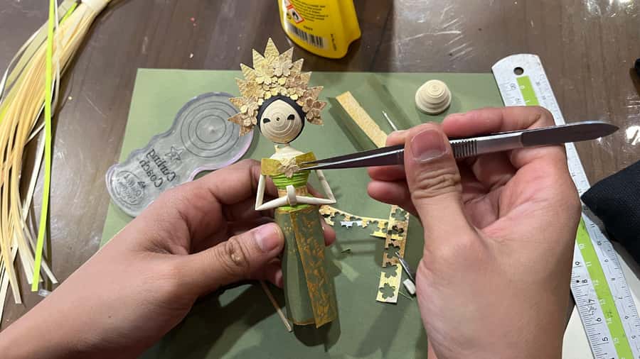 Bali: 3D Paper Quilling Workshop - What to Expect at the Workshop