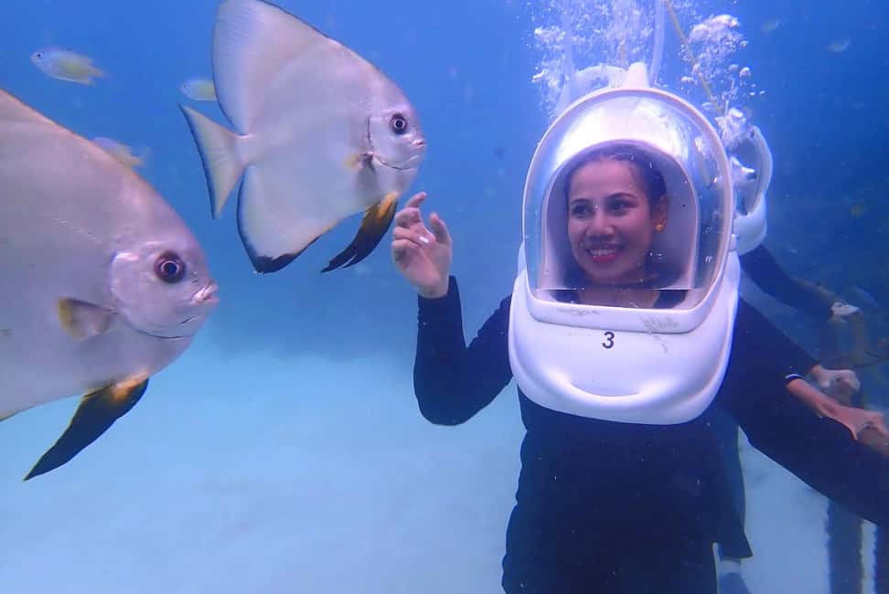 Semporna: Underwater Seawalking with Photography & Transfer - Key Points  