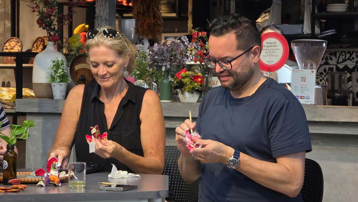 Hanoi Train Street & Handicraft Workshop with Local Artisans - Key Points  