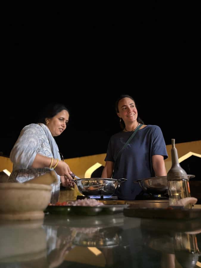 Jaipur: Amer Fort Rooftop Cooking Class with Dinner - Detailed Breakdown of the Experience