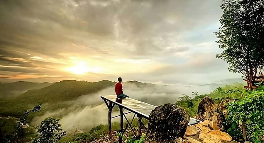 Yogyakarta: Cave, Highland, Sunset, & Night View Day Tour - Transportation, Guide, and Value