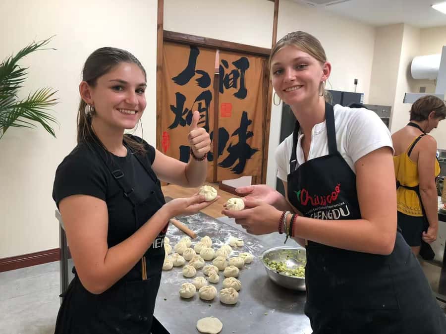 Xi'an Biangbiang Noodles Cooking Class + Spice Market Visit - The Traditional Courtyard Cooking Class