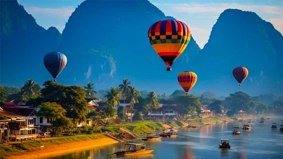 Vang Vieng Cloud Walk:Hot Air Balloon and Paragliding Flight - FAQ