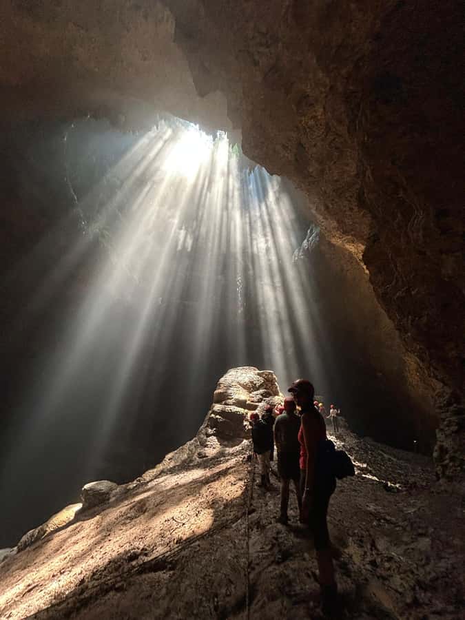 Yogyakarta: Jomblang & Pindul Caves with Candi Ijo Tour - An Adventure in Natural and Cultural Wonders