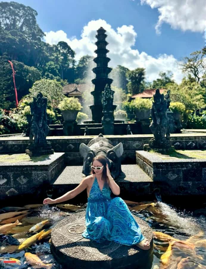 Exclusive Bali: Heaven's Gate, Tirta Gangga & Epic Swing - Serenity at Tirta Gangga Water Palace