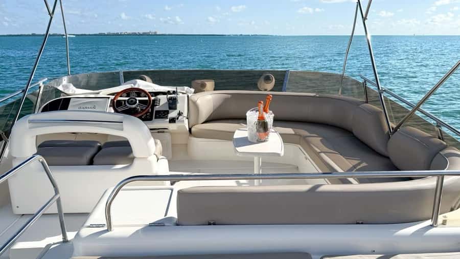 Miami Private Boat 60 ft + 2 Jet Ski | Miami Yacht Rental - Starting Point and Departure