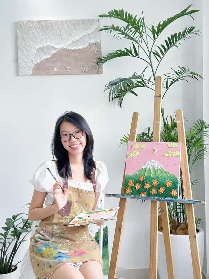 Ho Chi Minh City: 3D Textured Art Workshop - An Artistic Break in the Heart of Ho Chi Minh City