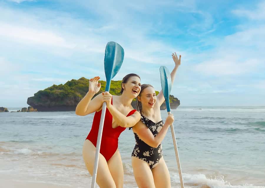 Relaxing Beach in Yogyakarta: Canoeing, Bean Bag & Coconut - FAQs