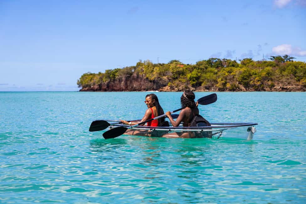 Grenada: Clear Kayak Tour with Drone Photoshoot - Key Points