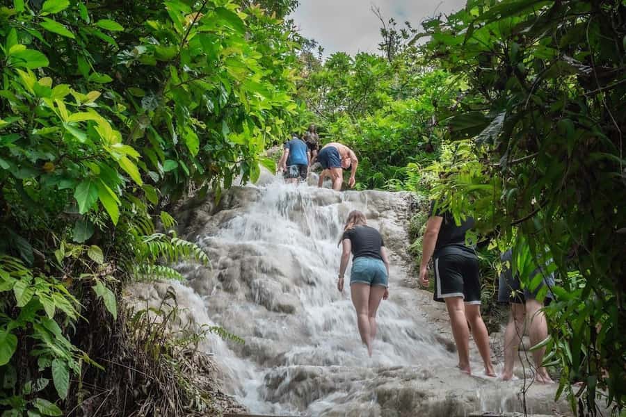 Chiang Mai: Dan Tewada Land, Bamboo Rafting & Waterfall Tour - Lunch at Elephant Terrace Restaurant
