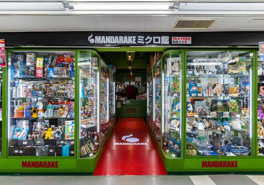 Tokyo:Anime Rare Collectibles Vintage Toys Nakano Guide Tour - Relaxing at Nakano Shikinomori Park