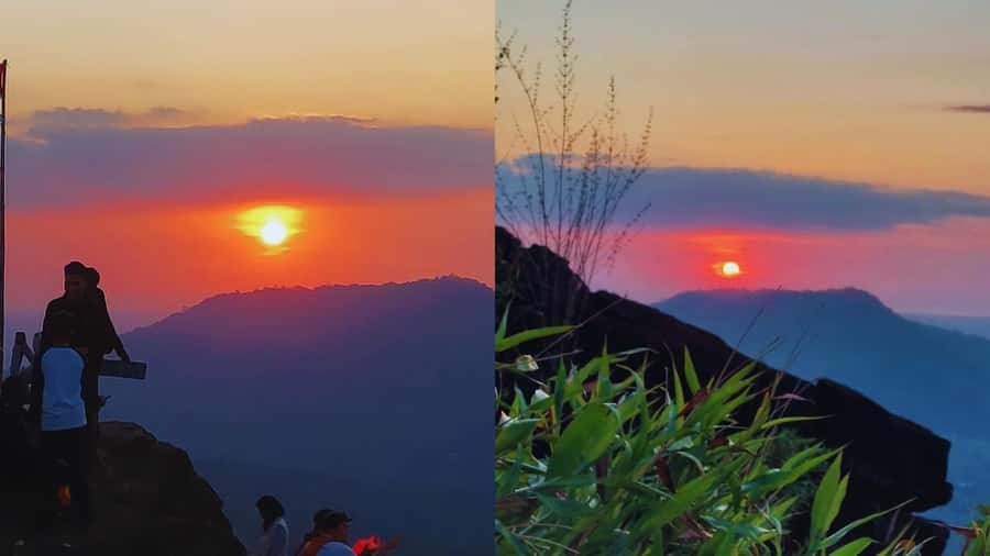 Makassar: Sunset Trek Bulusaukang Mountain from the City - Midway Highlights: Rocky Outcrops and Photos