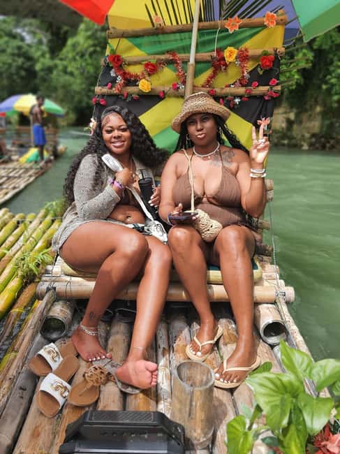 Montego Bay Bamboo Rafting with Lime stone Foot Massage - A Calm, Authentic Jamaican Experience on the Lethe River