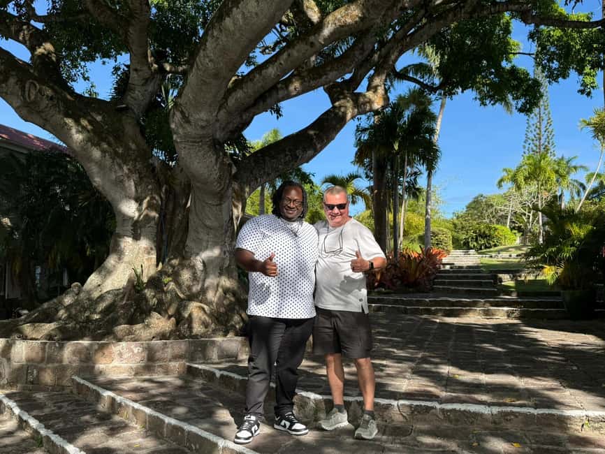 Nevis: Island Tour with Hot Springs and Historical tour - Detailed Breakdown of the Itinerary