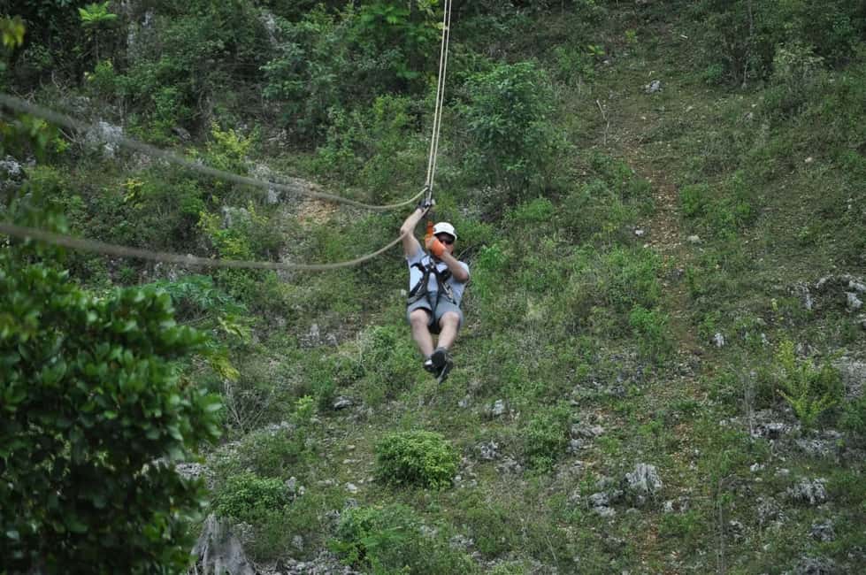 Puerto Plata: 27 Charco Damajagua, Zipline, and Typical Buffet Lunch - Key Points