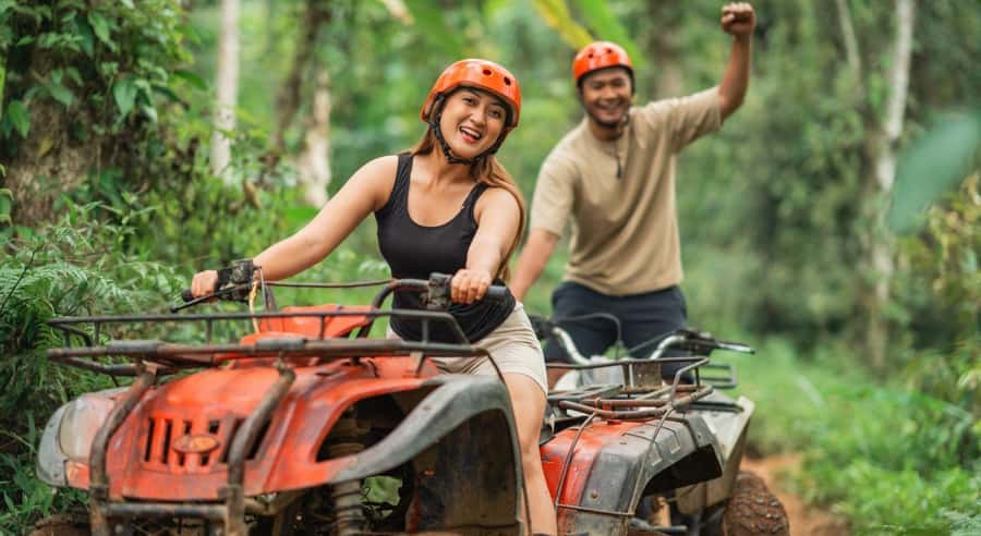 Sidemen: ATV Quad Adventure & Rafting Adventure with Lunch - ATV Quad Riding through Bali’s Scenic Terrain