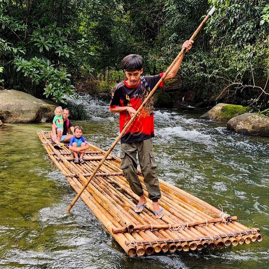 Khao Lak: Bamboo rafting,Lam Pi Waterfall, Small Sandy Beach - Exploring the Khao Lak: Bamboo Rafting, Lam Pi Waterfall, and Small Sandy Beach Experience