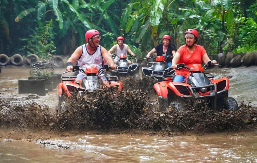 Ubud: ATV Quad Bike Adventure Jungle, River & Rice Fields - Key Points
