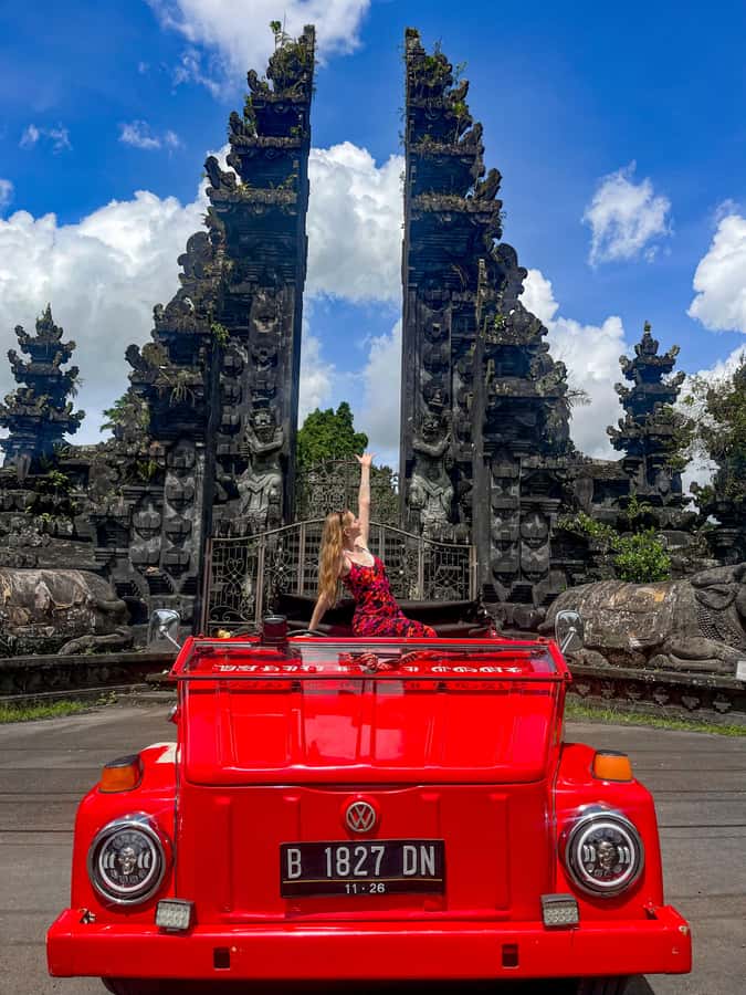 Discover Balis Roots in a Vintage VW - Key Points