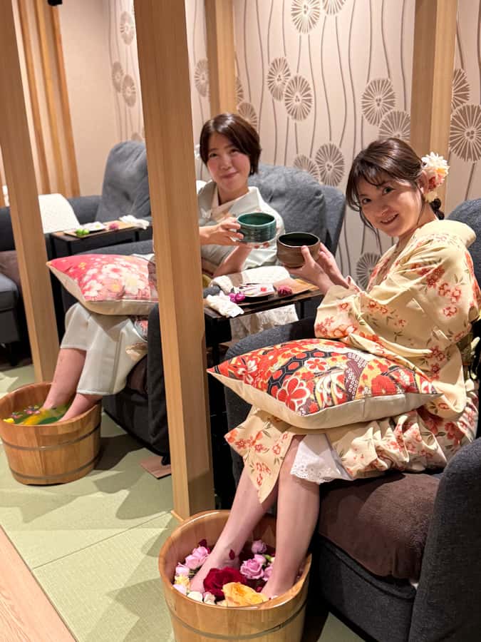 Tokyo: Asakusa Foot Bath with Matcha and Japanese Sweets - FAQ