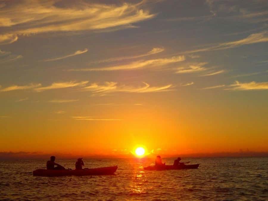 Okinawa: Beautiful Sunset Kayak Tour with Photos - Introduction