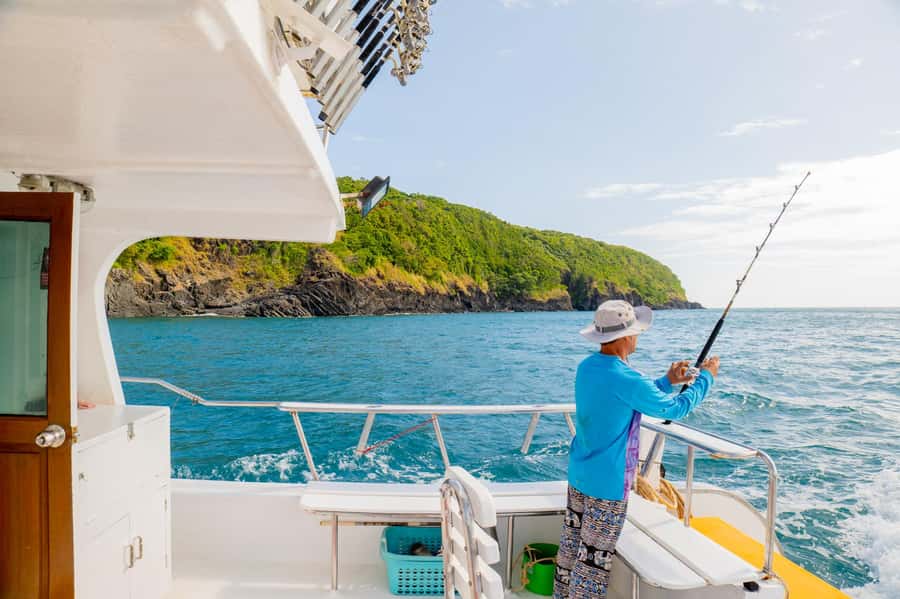 Phuket: Racha Yai Island Fishing & Snorkeling Tour w/ Pickup - Fishing: A Thrilling Encounter