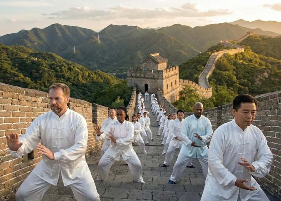 Beijing: Exclusive Tai Chi On The Great Wall (Train Trip) - Key Points