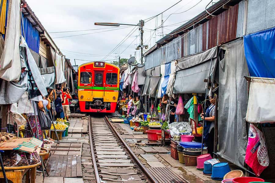 Bangkok Floating & Train Market, Elephant Camp Private Van - Practical Tips for Travelers