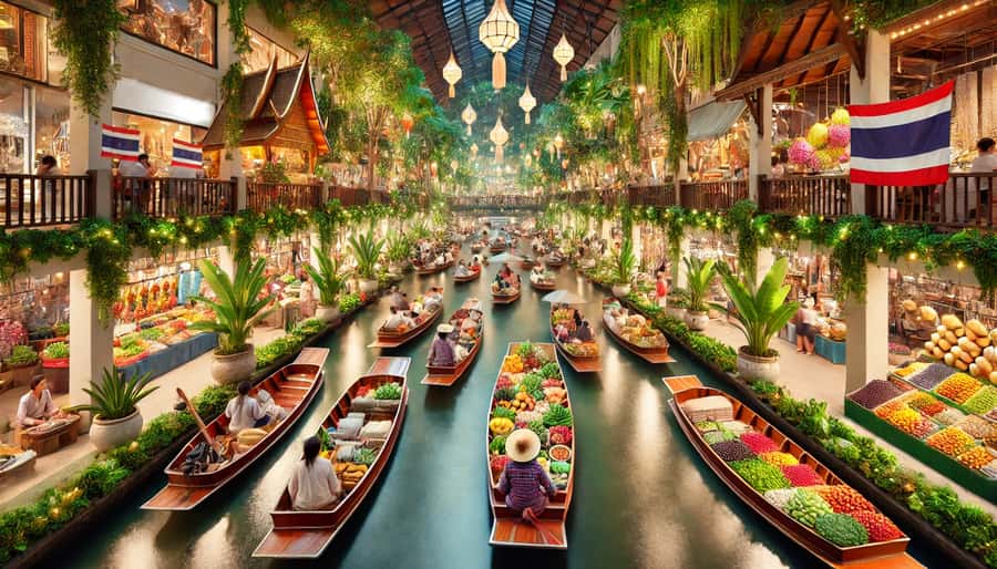 Bangkok Floating & Train Market, Elephant Camp Private Van - An In-Depth Look at the Itinerary