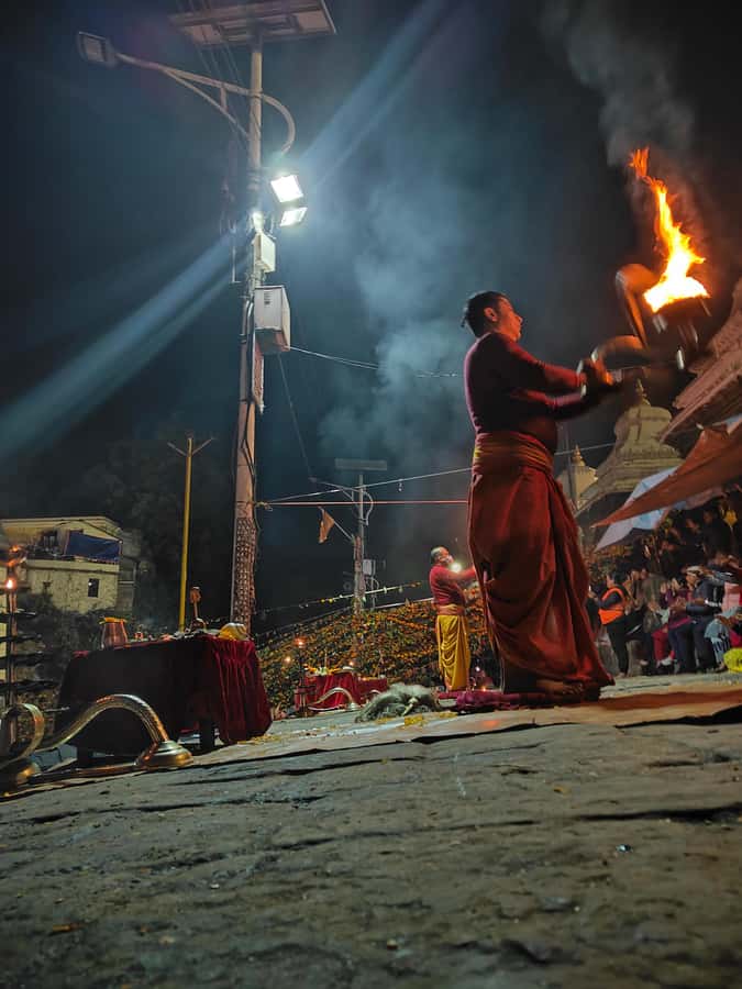 Kathmandu: Pashupatinath Temple Evening Aarati & Cremation - Key Points