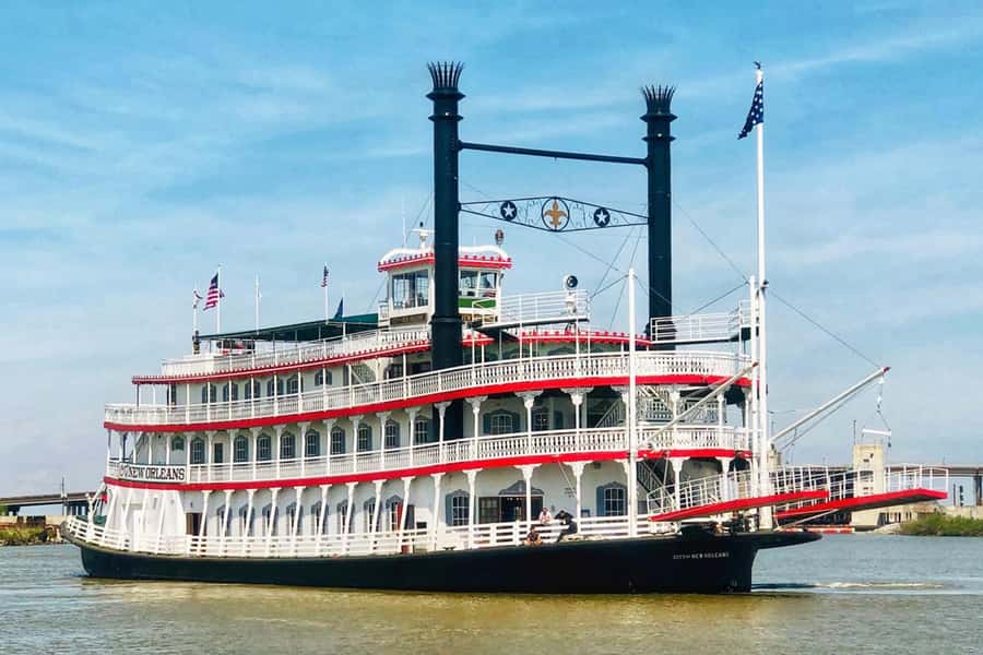 New Orleans: City Riverboat Cruise with Captain Narration - Key Points