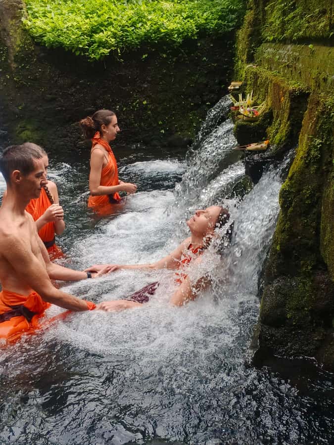Balinese Holy Water Ritual with Nature Serenity - Key Points