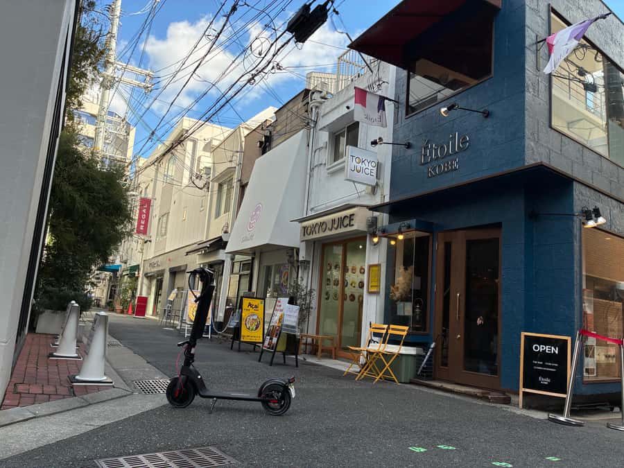 Kobe: Electric Kick Scooter Tour Harbor, Food&Local Life - Key Points